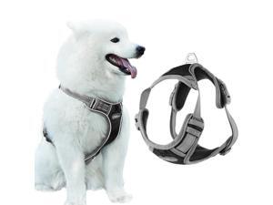 Dog No-Pull Harness Adjustable Outdoor Pet Vest 3M Reflective Oxford Vest, L Dog No-Pull Harness Adjustable Outdoor Pet Vest 3M Reflective Oxford Vest, L