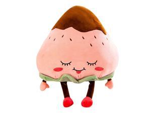 Plush Stuffed Strawberry Soft Pillow Toy Sleeping Comfort Cushion Pink 1Pc, 45cm Plush Stuffed Strawberry Soft Pillow Toy Sleeping Comfort Cushion Pink 1Pc, 45cm