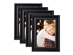 ® 5" x 7" Photo Frame, Wall Hanging or Standing , 4/Pack, Black ® 5" x 7" Photo Frame, Wall Hanging or Standing , 4/Pack, Black