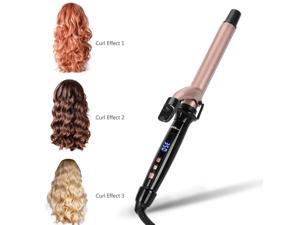 ® Dual MCH 25MM Hair Curling Iron W/ LCD Display for Fast Curl Hair ® Dual MCH 25MM Hair Curling Iron W/ LCD Display for Fast Curl Hair