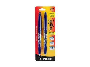 Point Erasable Gel Rolling Ball Pen, 0.7mm, 2/Pack Office Exam