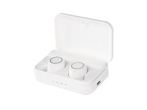 White Bluetooth 5.0 True Wireless Stereo cwith 2600mAh Charging Case White Bluetooth 5.0 True Wireless Stereo cwith 2600mAh Charging Case