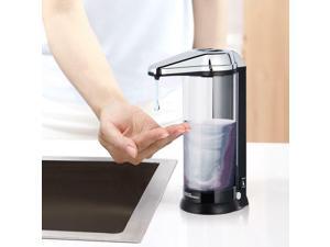 Automc Drips Soap Dispense 500ml, Touchless Infrared Motion Battery Operated Automc Drips Soap Dispense 500ml, Touchless Infrared Motion Battery Operated