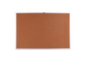 ® Aluminum Frame Non-Magnetic Cork Bulletin Board, 60 x 90cm ® Aluminum Frame Non-Magnetic Cork Bulletin Board, 60 x 90cm