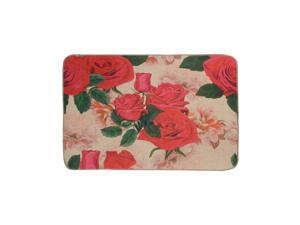 Non-Slip Rubber Backing Kitchen Mat, Flower Non-Slip Rubber Backing Kitchen Mat, Flower
