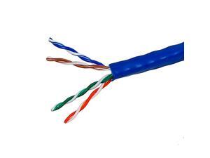 PrimeCables® Cat6 23AWG UTP Solid Bulk Cable, CMR-Rated, 1000ft - Blue PrimeCables® Cat6 23AWG UTP Solid Bulk Cable, CMR-Rated, 1000ft - Blue