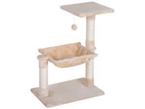 Cat Tree Kitty Activity Center with Natural Sisal Scratching Post Hammock Cat Tree Kitty Activity Center with Natural Sisal Scratching Post Hammock