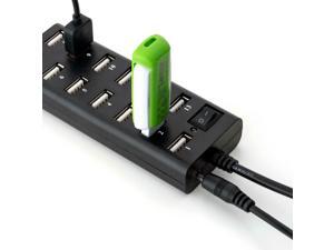 13 Ports USB 2.0 Hub with DC Power Adapter and Switch - PrimeCables® 13 Ports USB 2.0 Hub with DC Power Adapter and Switch - PrimeCables®
