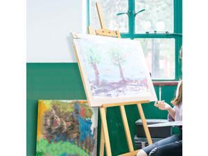 Art Artist Wooden Easel Drawing Stand Pine Painting Sketching Display Exhibition Art Artist Wooden Easel Drawing Stand Pine Painting Sketching Display Exhibition