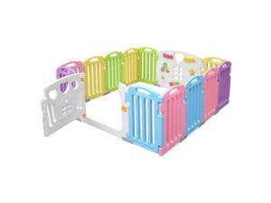 Baby Playpen Kids 14 Panel Activity Centre Safety Play Yard Home Indoor Outdoor Baby Playpen Kids 14 Panel Activity Centre Safety Play Yard Home Indoor Outdoor