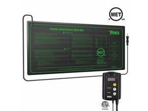 MET Certified Seedling Heat Mat ETL Digital Thermostat Control Combo MET Certified Seedling Heat Mat ETL Digital Thermostat Control Combo