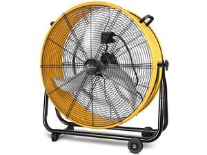 24 Inch High Velocity Heavy Duty Metal Air Circulon Drum Fan 24 Inch High Velocity Heavy Duty Metal Air Circulon Drum Fan