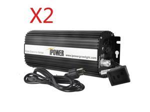 iPower 1000W Digital Dimmable Electronic Ballast for S MH Grow Light 2-Pack iPower 1000W Digital Dimmable Electronic Ballast for S MH Grow Light 2-Pack