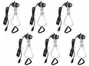 Simple Deluxe 6 Pack 18/2-Gauge Brooder and Heat Clamp Lamp Lighting Socket Simple Deluxe 6 Pack 18/2-Gauge Brooder and Heat Clamp Lamp Lighting Socket