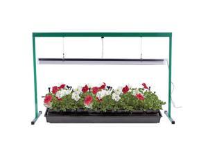 4 Feet 54W 6400K Fluorescent T5 Grow Light Stand Rack for Seed Starting 4 Feet 54W 6400K Fluorescent T5 Grow Light Stand Rack for Seed Starting