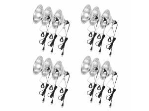 12-Pack Clamp Lamp Light 8.5-Inch Reflector 6 Ft Cord 150W E26/E27 12-Pack Clamp Lamp Light 8.5-Inch Reflector 6 Ft Cord 150W E26/E27