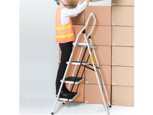 2/3/4 Step Ladder Folding Non Slip Safety Tread Heavy Duty Industrial Home 2/3/4 Step Ladder Folding Non Slip Safety Tread Heavy Duty Industrial Home