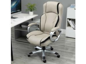 Office Chair PU Leather Executive on Wheels Task Computer Swivel Ergonomic Office Chair PU Leather Executive on Wheels Task Computer Swivel Ergonomic