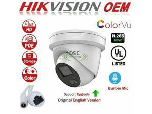 HikvisionOEM DS-2CD2347G1-LU NC344-XD/LU 4MP 24/7 COLOR FIXED Turret IP 4MM