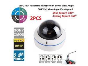 2PCS Panorama CCTV Surveillance Fish eye Camera CCD Security Camera 360 Degree 2PCS Panorama CCTV Surveillance Fish eye Camera CCD Security Camera 360 Degree