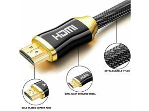 New HDMI Premium Cable Gold Plated High Speed Audio V2.0 3D 4K Ultra HD 1m~20m New HDMI Premium Cable Gold Plated High Speed Audio V2.0 3D 4K Ultra HD 1m~20m