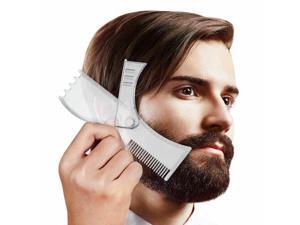 Beard Shaping and Styling Template Shaper Mustache Comb Tool for Perfect Lines Beard Shaping and Styling Template Shaper Mustache Comb Tool for Perfect Lines