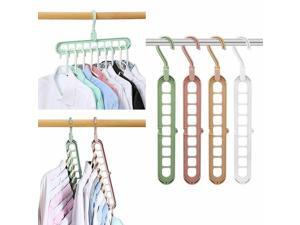 Multipurpose Clothes Hanger Space Saving Folding Hook Rack Wardrobe Coat Pants Multipurpose Clothes Hanger Space Saving Folding Hook Rack Wardrobe Coat Pants