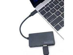 USB Hub USB-C Type C Male with 4 USB 3.0 Type A Female Ports for Mac or Windows USB Hub USB-C Type C Male with 4 USB 3.0 Type A Female Ports for Mac or Windows