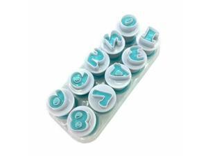 Alphabet Number Letter Fondant Cake Decorng Set Icing Cutter Mold Mould CA Alphabet Number Letter Fondant Cake Decorng Set Icing Cutter Mold Mould CA