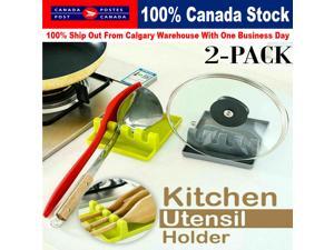 Silicone Spoon Holder for Stove Top, Kitchen Utensil Spoon Rest Food Grade Safe Silicone Spoon Holder for Stove Top, Kitchen Utensil Spoon Rest Food Grade Safe