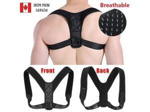 Posture Corrector Adjustable Back Shoulder Belt Support Body Back Brace Unisex