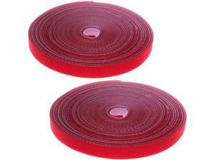 4pc 1M Double Sided Sew-on Hook and Loop Fastener Tape Reusable Cable Ties Wraps 4pc 1M Double Sided Sew-on Hook and Loop Fastener Tape Reusable Cable Ties Wraps