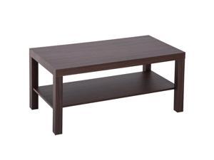 Minimal Wood Coffee Table Cocktail Side Table Storage Shelf Living Room Walnut Minimal Wood Coffee Table Cocktail Side Table Storage Shelf Living Room Walnut