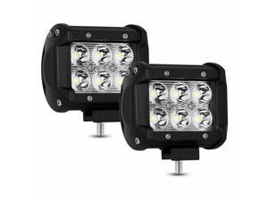 LED Work Light Bar Spot Flood Roof Lights Driving Lamp Offroad Car SUV ATV 18W LED Work Light Bar Spot Flood Roof Lights Driving Lamp Offroad Car SUV ATV 18W