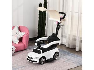 3 in 1 Ride on Push Car Stroller Sliding Car w/ Canopy 1-3 Years Old 3 in 1 Ride on Push Car Stroller Sliding Car w/ Canopy 1-3 Years Old