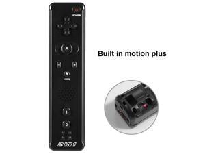Miadore 2-in-1 Remote w/ Motion Plus - Black, Ergonomic Design, Wrist Strap - Handheld Game Controller for Wii, Wii U Console | Gaming Accessories Miadore 2-in-1 Remote w/ Motion Plus - Black, Ergonomic Design, Wrist Strap - Handheld Game Controller for Wii, Wii U Console | Gaming Accessories