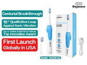 Dajocare Electric Toothbrush 4D Sonic Cleaning Toothbrush Fully Automatic Smart USB Charging Toothbrushes for Adults , 3 Modes IPX8 Waterproof 3 Hours Charge Last 21 Days Oral Care Blue