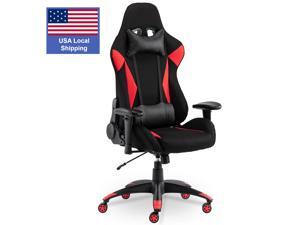 SMUGDESK Gaming Chair Racing Computer Desk Office Chair High Back Game Chair Seat Height Armrest Adjustable Swivel Ergonomic Task Chair with Headrest and Lumbar Support,Red SMUGDESK Gaming Chair Racing Computer Desk Office Chair High Back Game Chair Seat Height Armrest Adjustable Swivel Ergonomic Task Chair with Headrest and Lumbar Support,Red