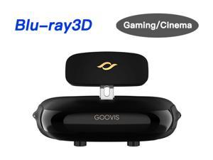 Smart VR Headset,GOOVIS Pro VR Headset, Sony 1920x1080x2 HD Screen, 3D Theater Goggles,3D Viewer Support 4K Blue-ray Display,Compatible with Set-top Box, Drones, PS4, Xbox One, PC Nintendo, SmartPhone