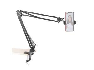 Neewer Table Top Articulating Scissor Arm Stand 360 Rotation Overhead Video Stand Phone Mount Stand with Phone Clamp for Baking Crafting Demo Drawing Sketching Record, Live Streaming, Online Teaching Neewer Table Top Articulating Scissor Arm Stand 360 Rotation Overhead Video Stand Phone Mount Stand with Phone Clamp for Baking Crafting Demo Drawing Sketching Record, Live Streaming, Online Teaching