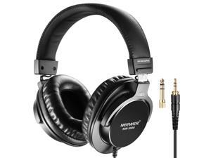 Neewer NW-3000 Closed Studio Headphones, 10Hz-26kHz Lightweight Dynamic Headsets with 3 meters Cable, 3.5mm and 6.5mm Plugs, Low Noise for Appreciating Music, Watching Movies, Playing Games, Recording Neewer NW-3000 Closed Studio Headphones, 10Hz-26kHz Lightweight Dynamic Headsets with 3 meters Cable, 3.5mm and 6.5mm Plugs, Low Noise for Appreciating Music, Watching Movies, Playing Games, Recording