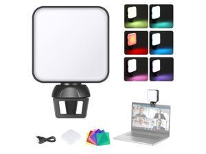 Neewer W64 Video Conference Lighting Kit with Clamp and Color Filters for Smartphone/Tablet/Laptop, Dimmable 2500K-6500K CRI 95+ Zoom Calls Lighting for Remote Working/Live Streaming/Selfie Neewer W64 Video Conference Lighting Kit with Clamp and Color Filters for Smartphone/Tablet/Laptop, Dimmable 2500K-6500K CRI 95+ Zoom Calls Lighting for Remote Working/Live Streaming/Selfie
