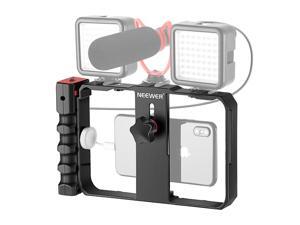 Neewer Plastic U Rig Smartphone Video Rig, Filmmaking Cage, Phone Video Stabilizer Grip Tripod Mount for Videomaker Film-Maker Compatible with X,Xs,XS Max,XR,13 Mini,13,13 Pro,13 Pro Max,Andorid Neewer Plastic U Rig Smartphone Video Rig, Filmmaking Cage, Phone Video Stabilizer Grip Tripod Mount for Videomaker Film-Maker Compatible with X,Xs,XS Max,XR,13 Mini,13,13 Pro,13 Pro Max,Andorid