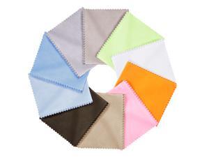 Neewer 10 Packs Assorted Color Microfiber Cleaning Cloths, 6"x7" Reusable & Washable Microfiber Cloth for Cleaning Glasses, Lenses, Phones, Screens, Camera and Other Delicate Surfaces Neewer 10 Packs Assorted Color Microfiber Cleaning Cloths, 6"x7" Reusable & Washable Microfiber Cloth for Cleaning Glasses, Lenses, Phones, Screens, Camera and Other Delicate Surfaces