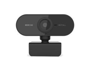 Full Hd 1080P Webcam Computer Pc Web Camera With Microphone Rotatable Cameras For Live Broadcast Video Calling Conference Work - Standard - Set Of 1