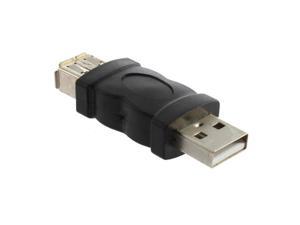 Firewire Ieee 1394 6 Pin Female To Usb 2.0 Type A Male Adaptor Adapter Cameras Mobile Phones Mp3 Player Pdas Black Wholesale - Standard