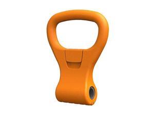 1 Set of Dumbbell Clip Fitness Training Weights Handle Portable Exercise Equipment Orange