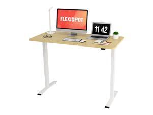 FLEXISPOT Home Office Electric Height Adjustable Standing Desk 55 x 28 Inches Stand Up Desk Workstation Computer Desk Variant Color Choice