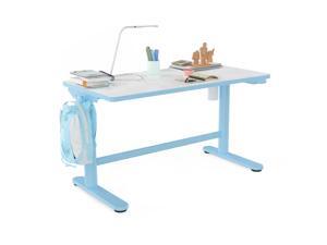 FlexiSpot Ergonomic Electric Height Adjustable Child Study Desk Kid Desk 40"x24" with Bag Hook Blue/Pink/White FlexiSpot Ergonomic Electric Height Adjustable Child Study Desk Kid Desk 40"x24" with Bag Hook Blue/Pink/White