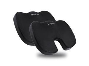Memory Foam Seat CushionNonSlip Orthopedic Memory Foam Coccyx Cushion Designed for Sciatica amp BackHip and Tailbone Pain ReliefFits Office ChairWheelchairCar Seat CushionBlack2 Pack Memory Foam Seat CushionNonSlip Orthopedic Memory Foam Coccyx Cushion Designed for Sciatica amp BackHip and Tailbone Pain ReliefFits Office ChairWheelchairCar Seat CushionBlack2 Pack